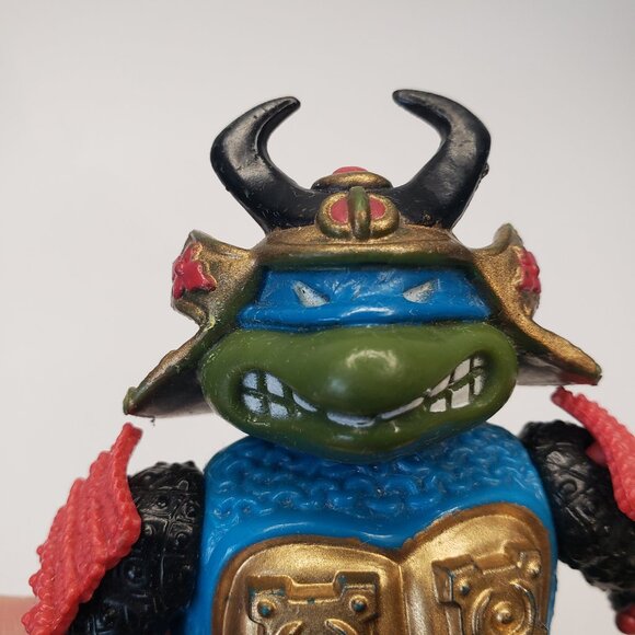 TMNT Ninja Turtles 1990 Sewer Samurai Leo Leonardo Figure - Picture 11 of 13